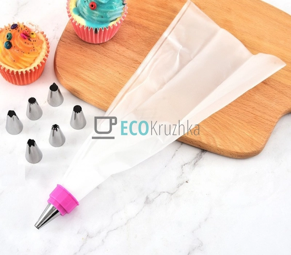 Набір кондитерських насадок Frico 7 шт FRU-1052 Набір кондитерських насадок Frico 7 шт FRU-1052