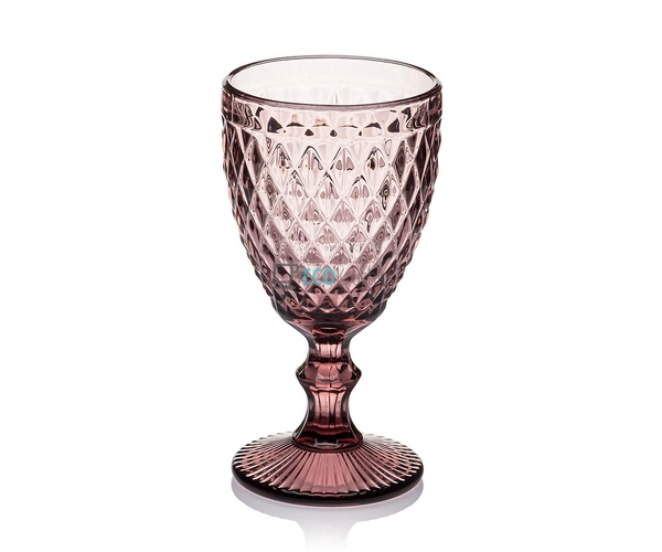 Келихи для вина з кольорового скла 6 шт Glassware 320мл  ...