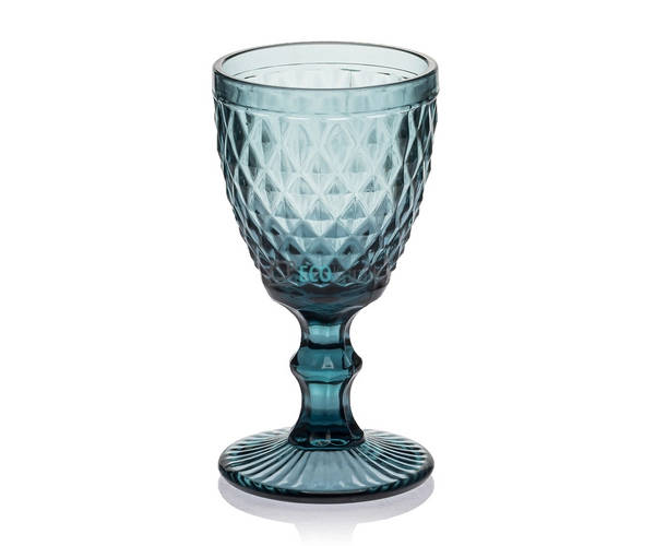 Келихи для вина з кольорового скла 6 шт Glassware 240мл  ...