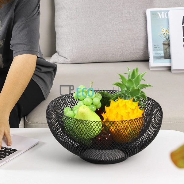 Металевий кошик 22х10 см для фруктів (Фруктівниця) Чорн ... Металевий кошик 22х10 см для фруктів (Фруктівниця) Чорн ...