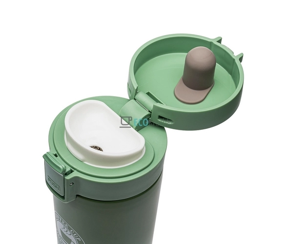 Термокружка 350 мл з ситечком Coffe Cup Зелений EK10840 Термокружка 350 мл з ситечком Coffe Cup Зелений EK10840