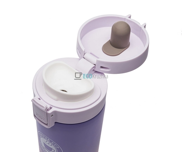 Термокружка 500 мл з ситечком Coffe Cup Рожевий / Фіолет ... Термокружка 500 мл з ситечком Coffe Cup Рожевий / Фіолет ...