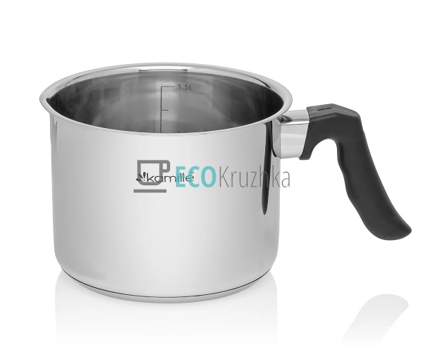 Молочник 1.5л з бакелітовій ручкою Kamille KM-5843