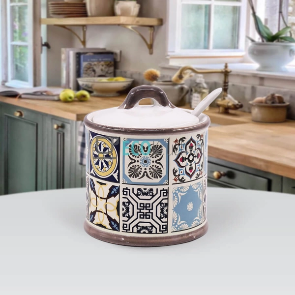 Цукорниця з ложкою "Holiday in Porto" Maestro MR-20005-0 ... Цукорниця з ложкою "Holiday in Porto" Maestro MR-20005-0 ...