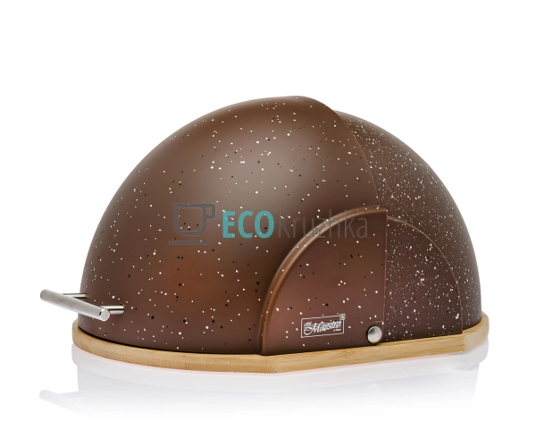 Хлібниця Maestro з бамбуковою основою та відкидной кришк ...