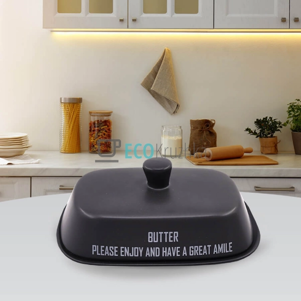 Маслянка 19 х 12.5 х 7.5 см "Eco style" Maestro MR-20029 ... Маслянка 19 х 12.5 х 7.5 см "Eco style" Maestro MR-20029 ...