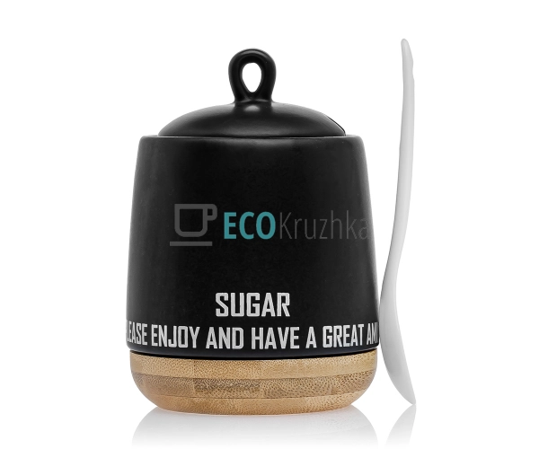 Цукорниця 300 мл з ложкою "E ... Цукорниця 300 мл з ложкою "E ...