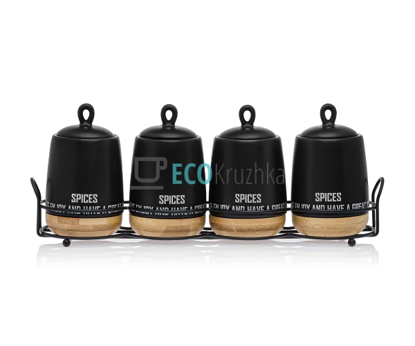 Набір 200 мл для спецій 5-ти ... Набір 200 мл для спецій 5-ти ...