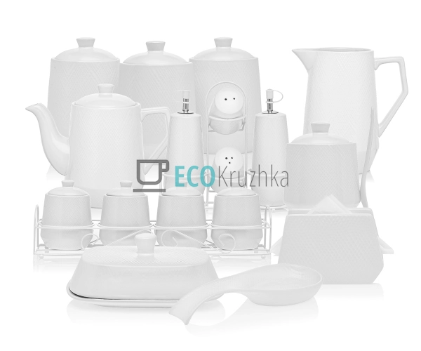 Кухонний набір White 17 пред ... Кухонний набір White 17 пред ...