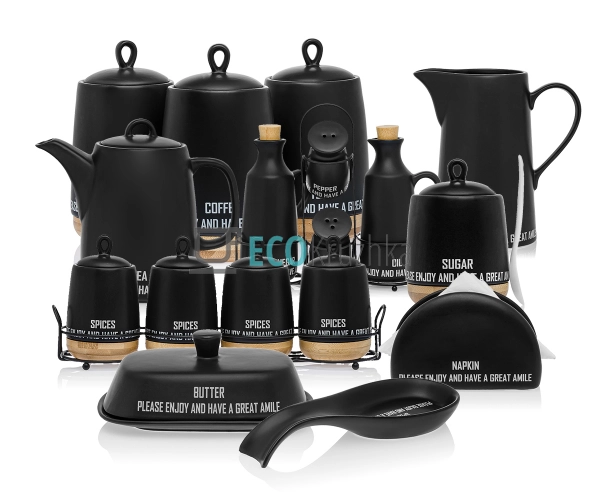 Кухонний набір Eco style 17 предметів Maestro (MR-20029) Кухонний набір Eco style 17 предметів Maestro (MR-20029)