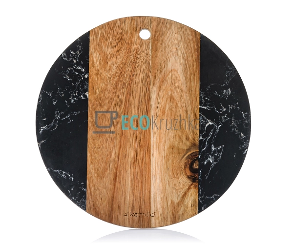 Дошка обробна деревяна 25 х 25 х 1,2 см Kamille KM-10083 Дошка обробна деревяна 25 х 25 х 1,2 см Kamille KM-10083