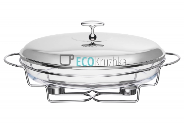 Марміт  Ardesto BLACK MARS, овальний, 3 л (AR2414FW)