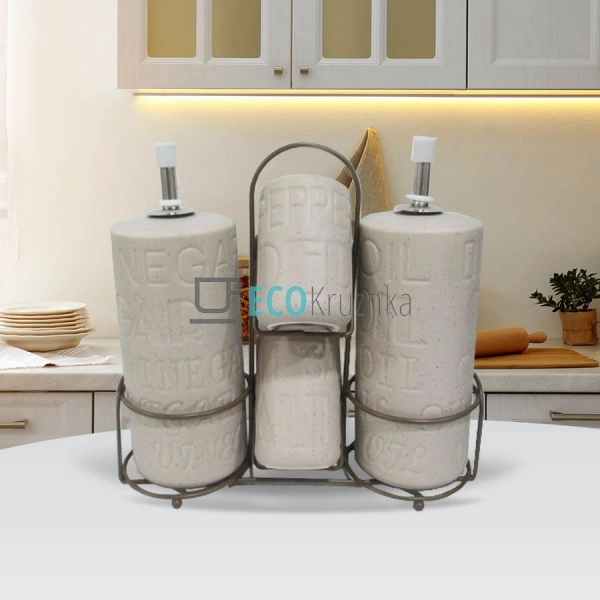 Набір для спецій 5-ти предметний "Stone" Maestro MR-2002 ... Набір для спецій 5-ти предметний "Stone" Maestro MR-2002 ...