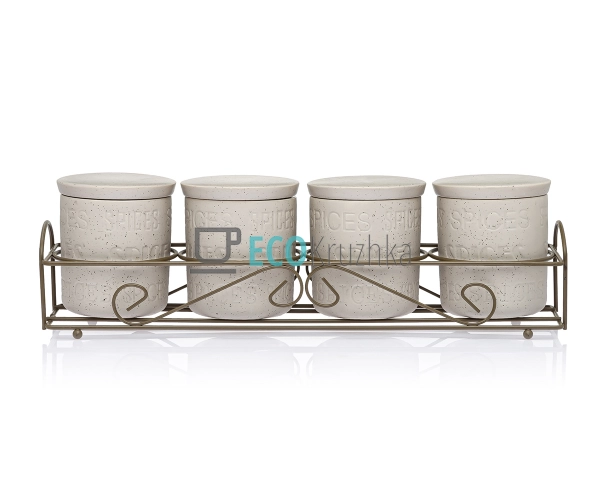 Набір для спецій 5-ти предметний "Stone" MR-20028-04СS