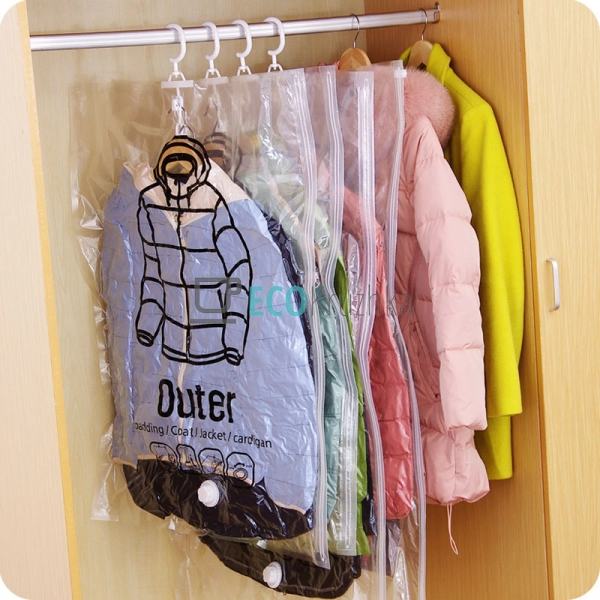 Вакуумний пакет для одягу із вішалкою 67х110 (R26101-L)