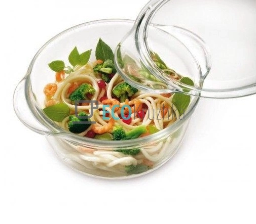 Каструля для варіння з боросилікатного скла, 2.8 л, з пр ... Каструля для варіння з боросилікатного скла, 2.8 л, з пр ...