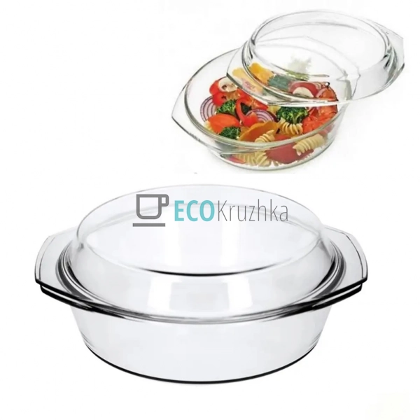 Каструля для варіння з боросилікатного скла, 3.5 л, з пр ... Каструля для варіння з боросилікатного скла, 3.5 л, з пр ...