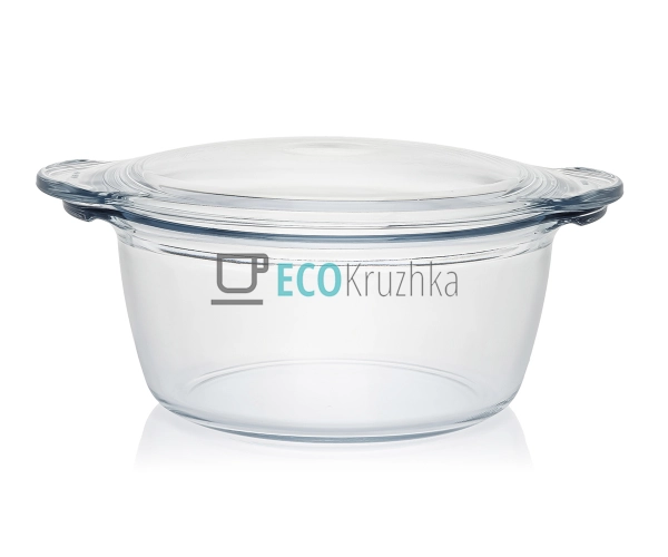 Каструля для варіння з боросилікатного скла, 2.8 л, з пр ... Каструля для варіння з боросилікатного скла, 2.8 л, з пр ...