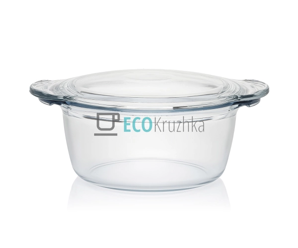 Каструля для варіння з боросилікатного скла, 1.75 л, з п ... Каструля для варіння з боросилікатного скла, 1.75 л, з п ...