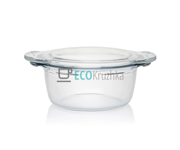 Каструля для варіння з боросилікатного скла, 1.5 л, з пр ... Каструля для варіння з боросилікатного скла, 1.5 л, з пр ...