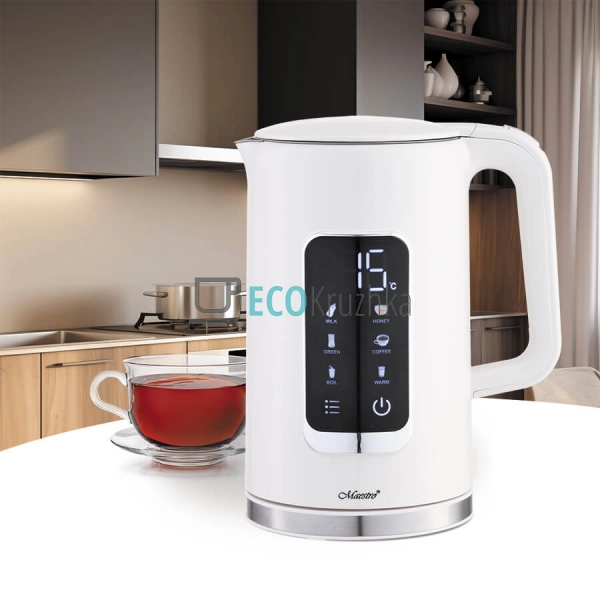 Електричний чайник 1.7 л Maestro MR-024-WHITE