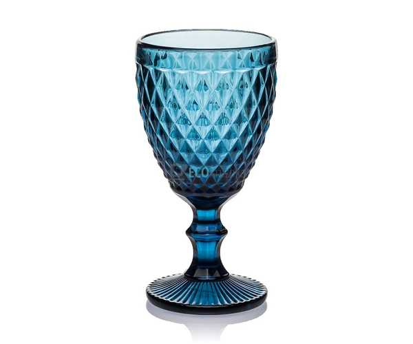 Келихи для вина з кольорового скла 6 шт Glassware 320мл  ...