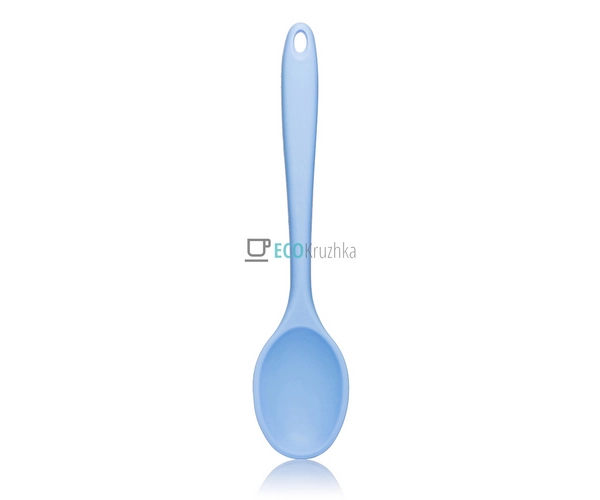 Силіконова ложка лита 27х5.5х NSC1VF/BK EK12214 Блакитни ...