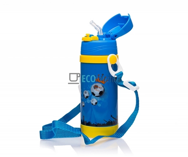 Дитячий термос-поїлка з трубочкою А-Плюс 320 мл Синій EK ... Дитячий термос-поїлка з трубочкою А-Плюс 320 мл Синій EK ...