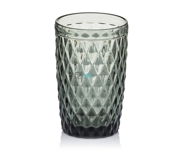 Набір кольорових склянок 6шт Glassware 350 мл Сірий (дрі ... Набір кольорових склянок 6шт Glassware 350 мл Сірий (дрі ...