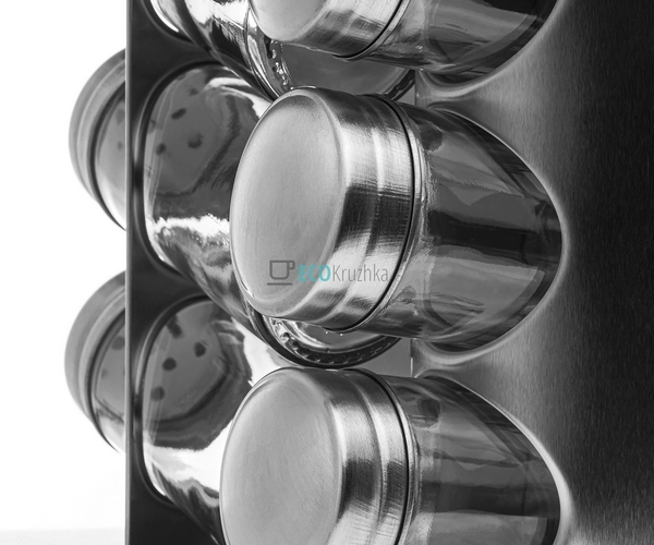 Набір для спецій карусель на 12 емностей Edenberg EK4023 Набір для спецій карусель на 12 емностей Edenberg EK4023