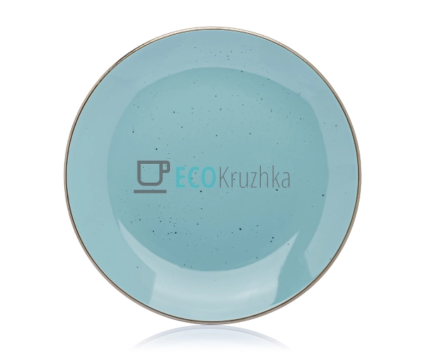 Тарілка обідня Ardesto Bagheria, 26 см, Misty blue, кера ...