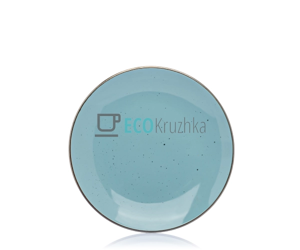 Тарілка десертна Ardesto Bagheria, 19 см, Misty blue, ке ...
