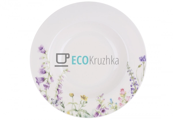 Супова порцелянова тарілка "Floral", 21.5 см, модель (K0 ...