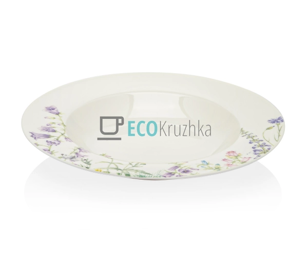 Супова порцелянова тарілка "Floral", 21.5 см, модель (K0 ...