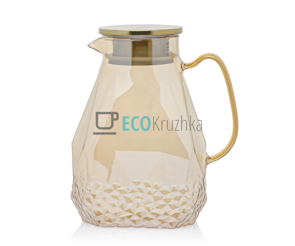 Глечик для води, лимонаду, молока 1.8л Золото HO_PE  (77 ... Глечик для води, лимонаду, молока 1.8л Золото HO_PE  (77 ...