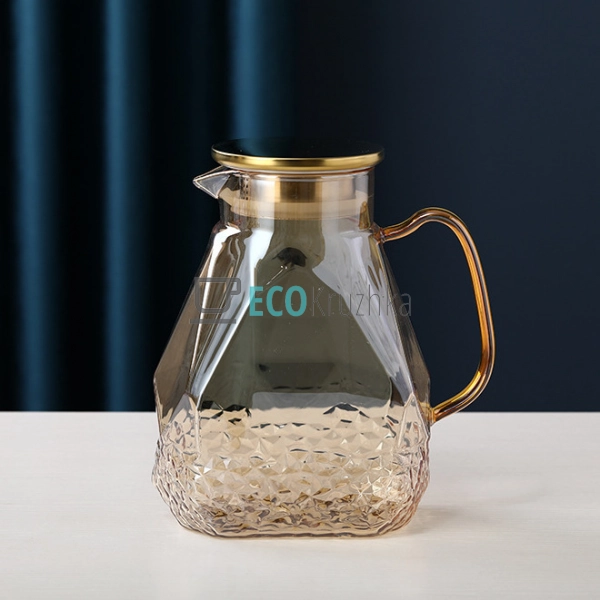 Глечик для води, лимонаду, молока 1.8л Золото HO_PE  (77 ... Глечик для води, лимонаду, молока 1.8л Золото HO_PE  (77 ...