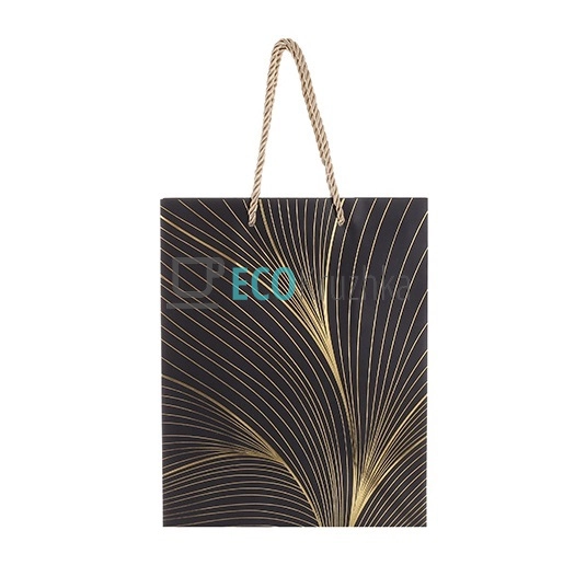 Подарунковий пакет з принтом та золотим напиленням 41 см ... Подарунковий пакет з принтом та золотим напиленням 41 см ...