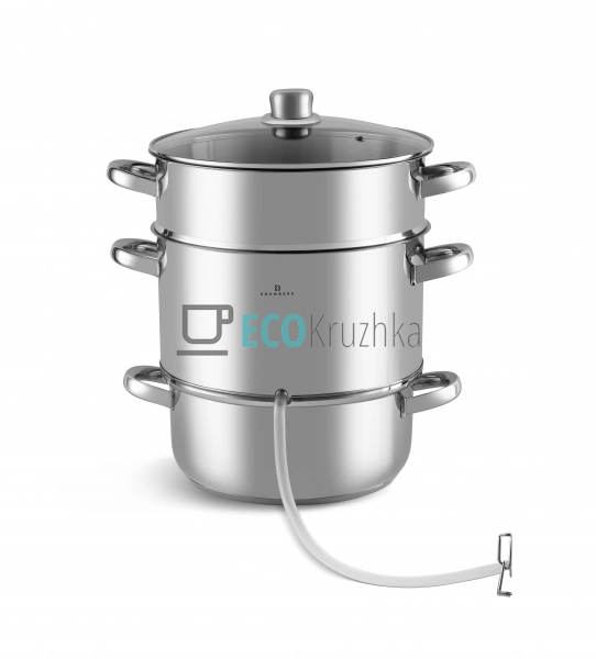 Сокороварка 8 л, нержавіюча сталь Edenberg EB-8912