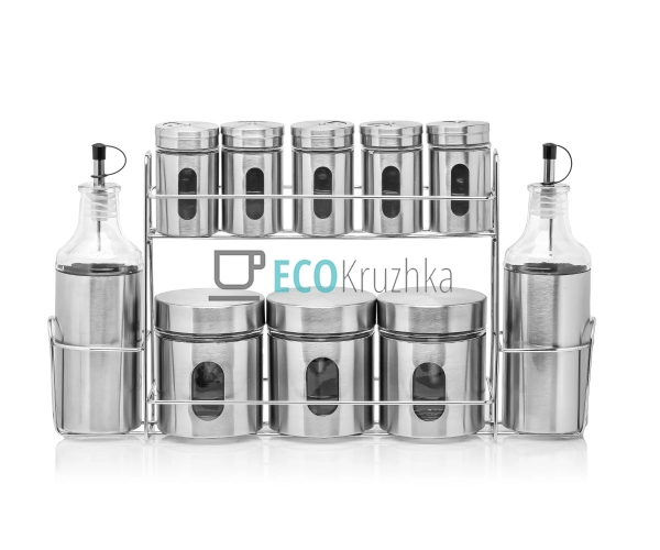 Набір для спецій на 11 ємностей Edenberg EB-18029 Набір для спецій на 11 ємностей Edenberg EB-18029