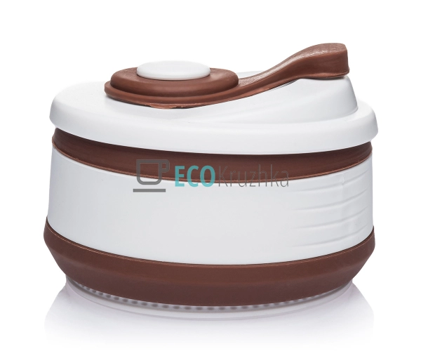 Складаний стакан силіконовий Collapsible Coffee Cup 350  ...