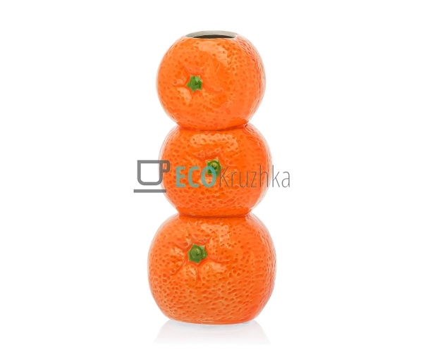 Ваза порцелянова Orange Мандарин 8 х 7.5 х 19 см (457-33 ...