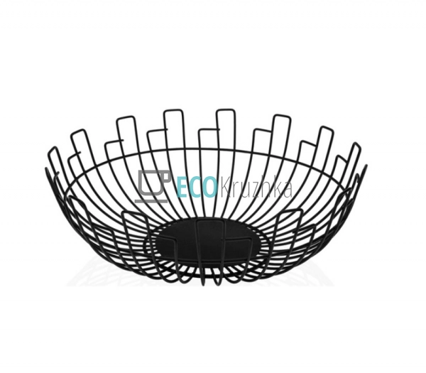 Кошик для фруктів 230 х 100 мм Чорний (R93157) Кошик для фруктів 230 х 100 мм Чорний (R93157)
