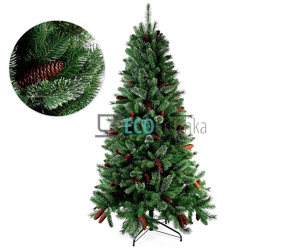 Штучна ялинка "Класика" 180 см, 803 гілки, пишна новоріч ...