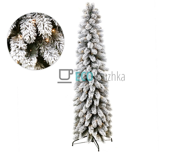 Штучна ялинка "Фабіано" 182 см, 239 гілок, 150 LED вогнів, тепле біле світло, елегантна новорічна ялинка 840-224 Штучна ялинка "Фабіано" 182 см, 239 гілок, 150 LED вогнів, тепле біле світло, елегантна новорічна ялинка 840-224