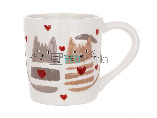 Керамічний кухоль з об Керамічний кухоль з об