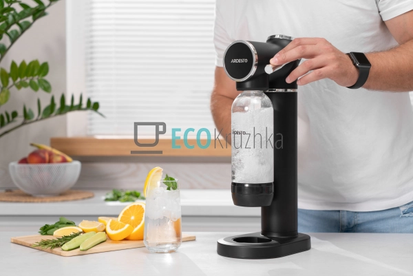 Сифон для газування води Ardesto, підключення балону- рі ...