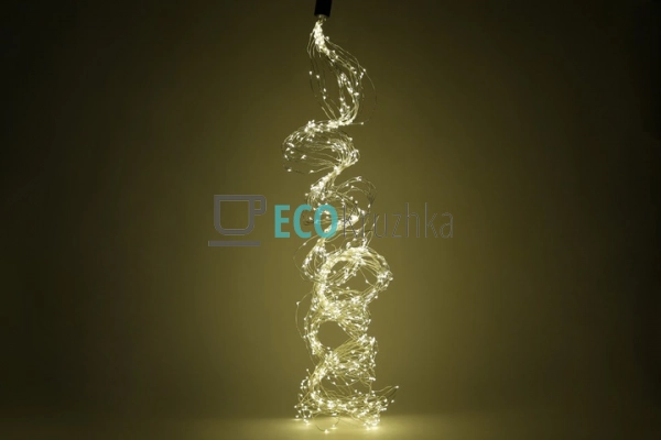 Гірлянда-пучок 700 LED, теплий білий, 28 ниток по 2,5 м, ...