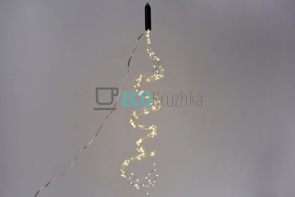 Гірлянда-пучок 160 LED, теплий білий, 10 ниток по 1,6 м, ...