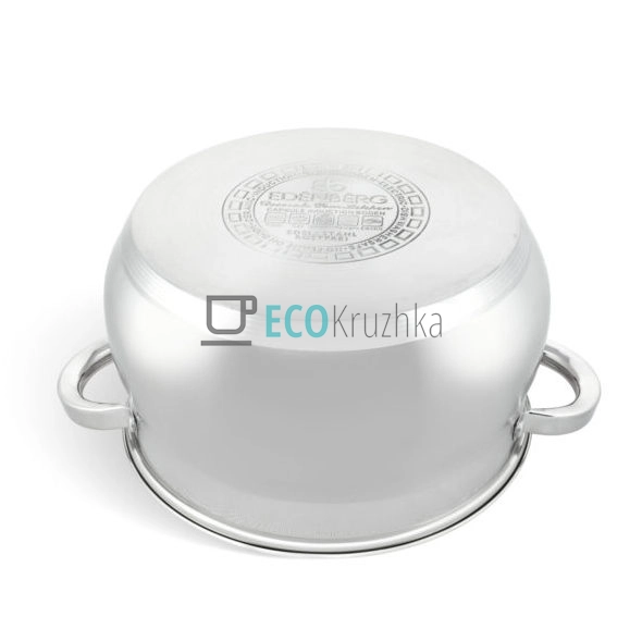 Каструля нержавіюча 2.1 л професійна з кришкою Edenberg  ...