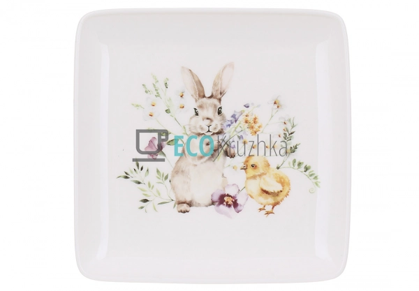 Порцелянова квадратна тарілк ... Порцелянова квадратна тарілк ...